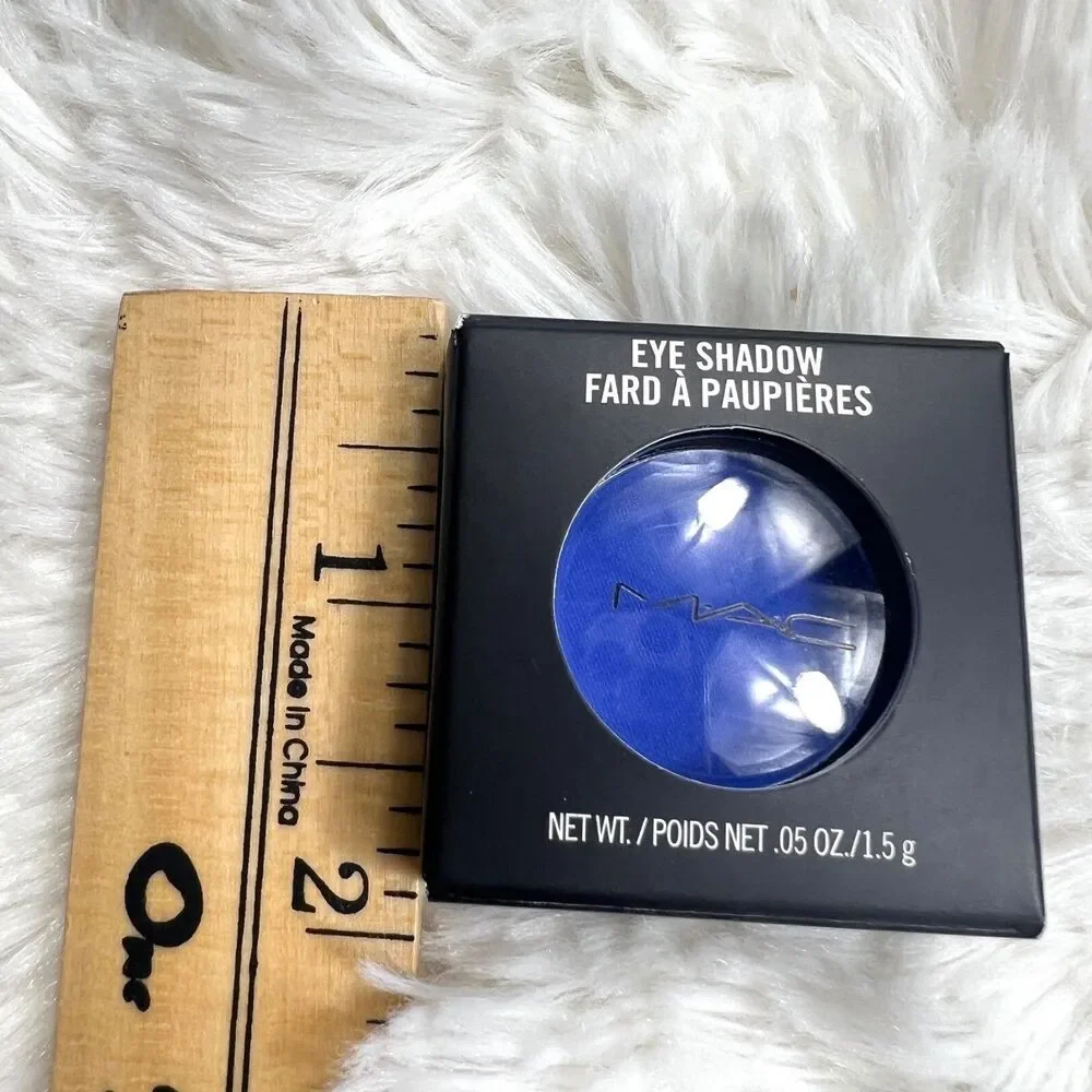 MAC Atlantic Blue Matte Eye Shadow Single Cobalt Blue 0.05oz 1.5g NIB